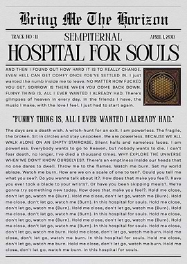 Bring Me The Horizon Hospital For Souls