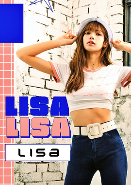 Lisa Blackpink in Fashionable Outfit