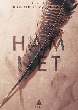 Hamlet Movie Poster with Feather