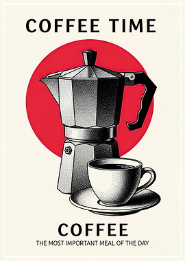 Coffee Time Poster