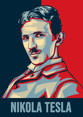 Nikola Tesla Hope Poster