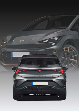 gray Cupra Cupra Born