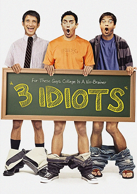 3 Idiots Movie Poster