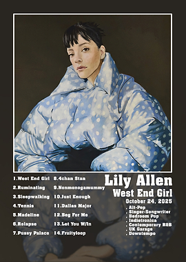 Lily Allen West End Girl Album Art