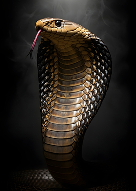 Close-up of a Cobra Snake