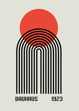 Bauhaus 1923 Poster