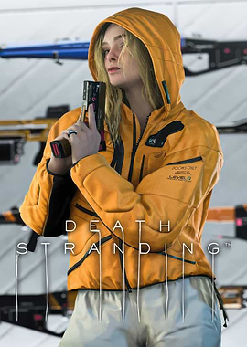 Death Stranding Fragile Character Art