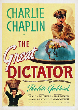 The Great Dictator Movie Poster