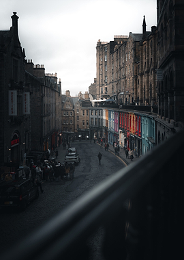 Victoria Street in Edinburgh