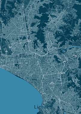 Lima City Map