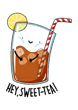 Cute Iced Tea with a Face