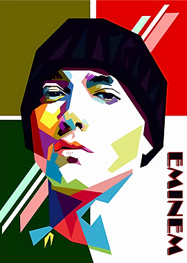 Eminem Pop Art Portrait