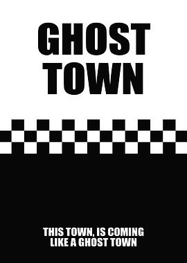 Ghost Town Text Art