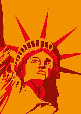 Statue of Liberty Pop Art