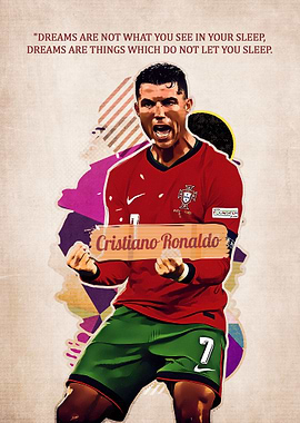 Cristiano Ronaldo Motivational Poster