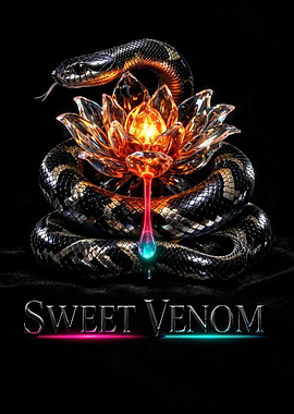 Snake and Crystal Lotus