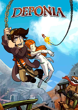 Deponia Game Cover Art