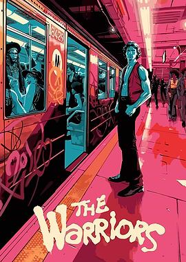 The Warriors Subway Poster