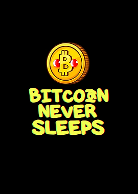Bitcoin Never Sleeps Coin