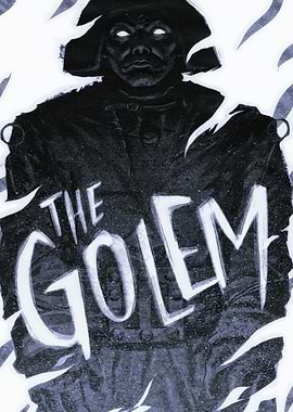The Golem Dark Fantasy Art