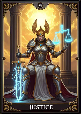 Justice Tarot Card