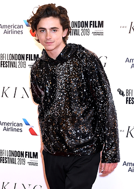 Timothée Chalamet at London Film Festival