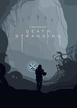 Death Stranding Minimalist Poster