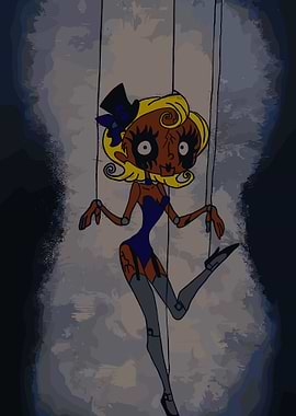 Creepy Doll Puppet game poster