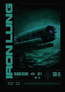 Iron Lung Blood Ocean Poster