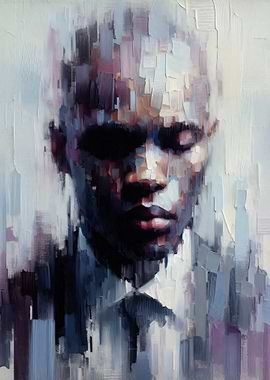 Abstract Portrait of a Man