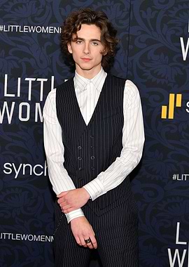 Timothée Chalamet at Little Women Premiere