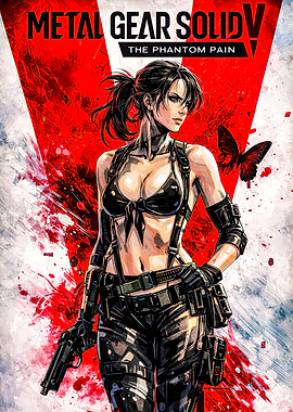 Metal Gear Solid V The Phantom Pain Poster