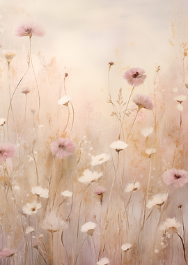 Soft Focus Floral Meadow