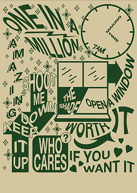 Inspirational Text Art