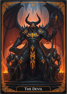 The Devil Tarot Card