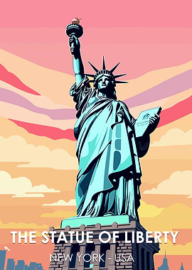Statue of Liberty New York Poster