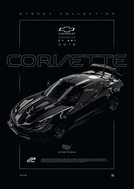 Chevrolet Corvette ZR1 2019 Poster