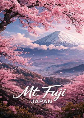 Mt. Fuji Cherry Blossoms