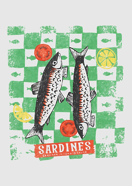 Sardines with Tomatoes and Lemon