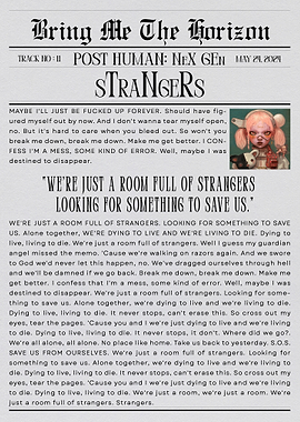 Bring Me The Horizon Strangers