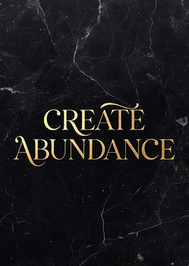 Create Abundance Text Art