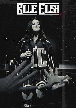 Billie Eilish Concert Poster