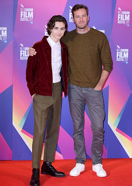 Timothée Chalamet and Armie Hammer