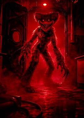 Scary Huggy Wuggy Monster