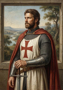 Knight Templar Portrait