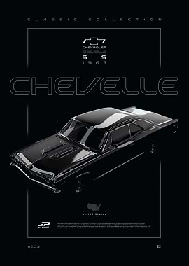 1967 Chevrolet Chevelle SS Poster