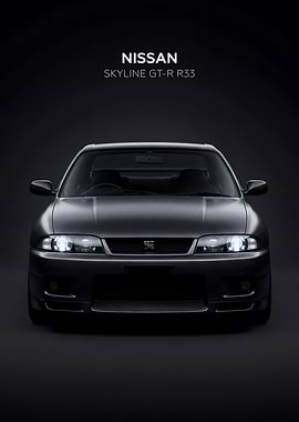 Skyline GT-R R33 Car