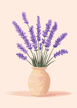 Lavender in a Vase