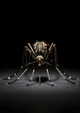 Macro Mosquito Portrait