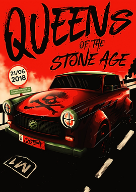Queens of the Stone Age concert poster